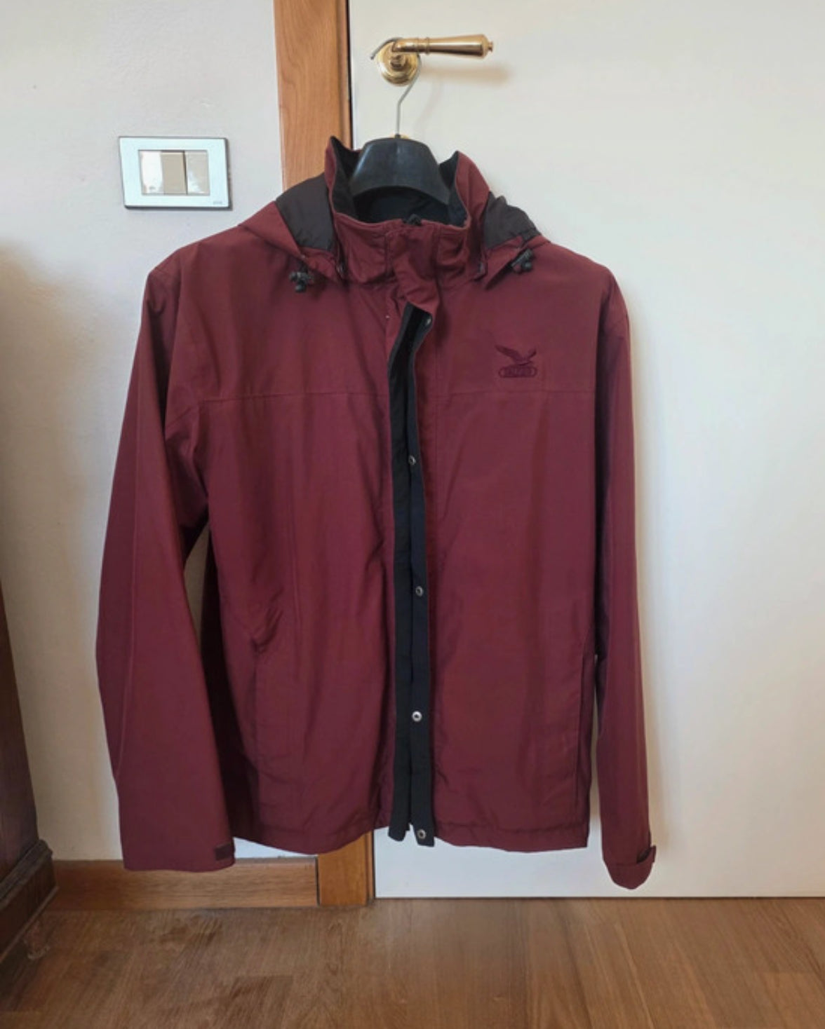 3in1 Jacke von Salewa (L Herren) wasserdicht Goretex bordeaux rot