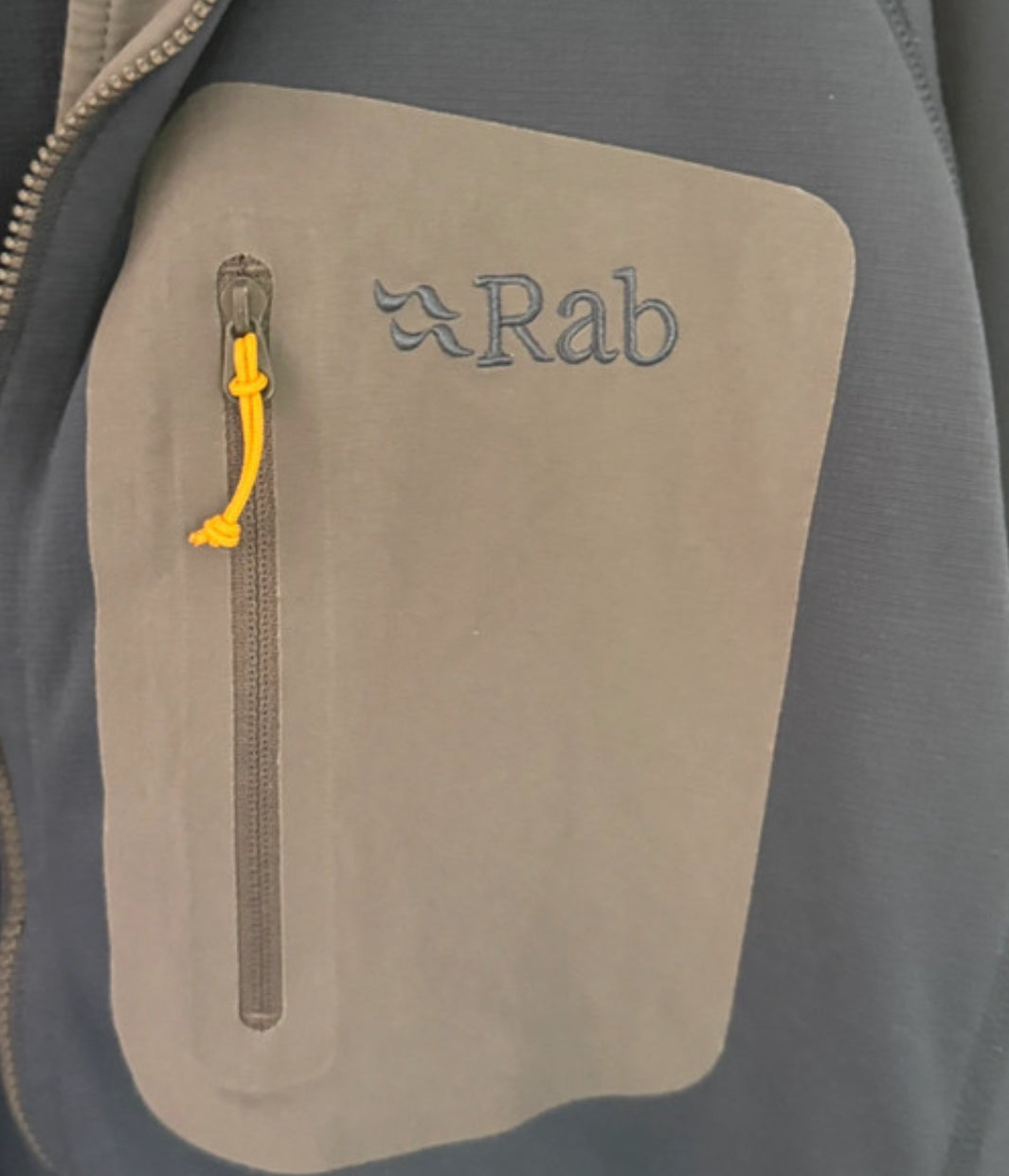 Fleecejacke von Rab (L Herren) Zipper Hoodie dunkelblau