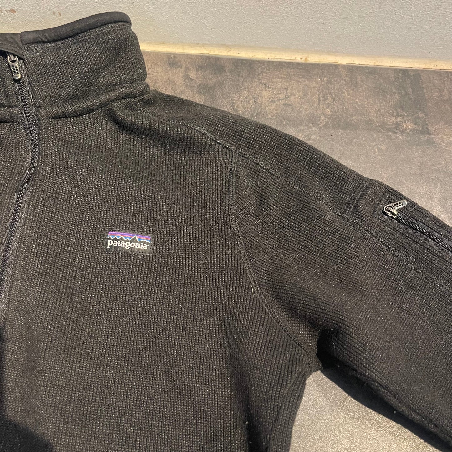 Patagonia Fleece Pullover (XS Damen) Better Sweater schwarz