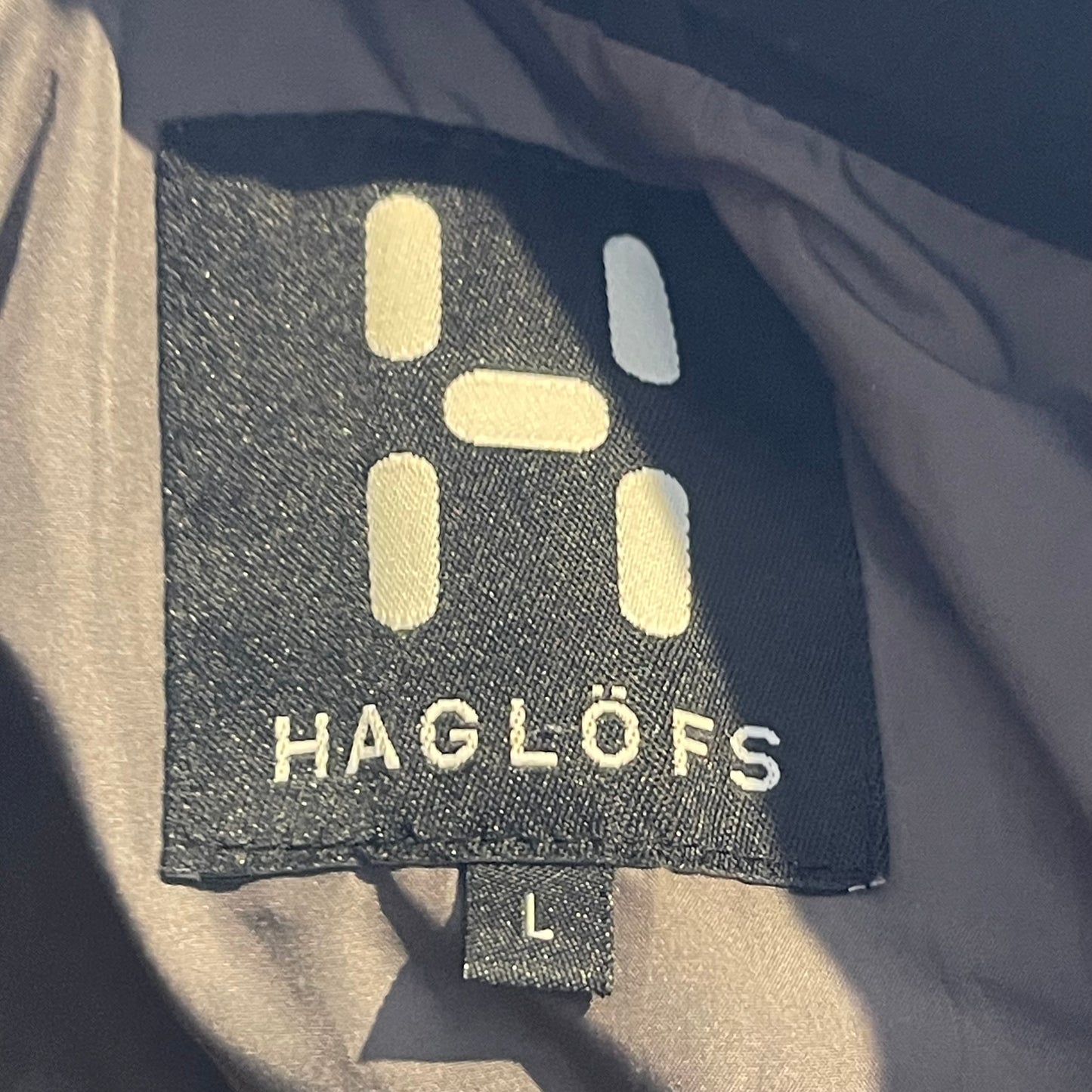 Waterproof Jacke von Haglöfs (L Herren) schwarz