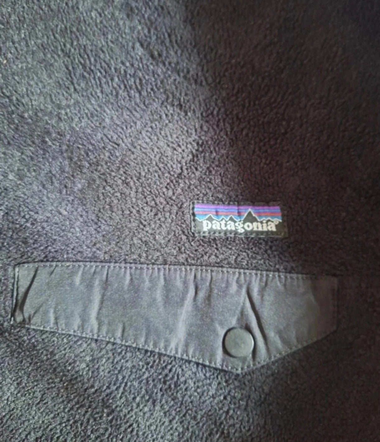 Fleece Pullover Patagonia Synchilla (XL Herren) schwarz