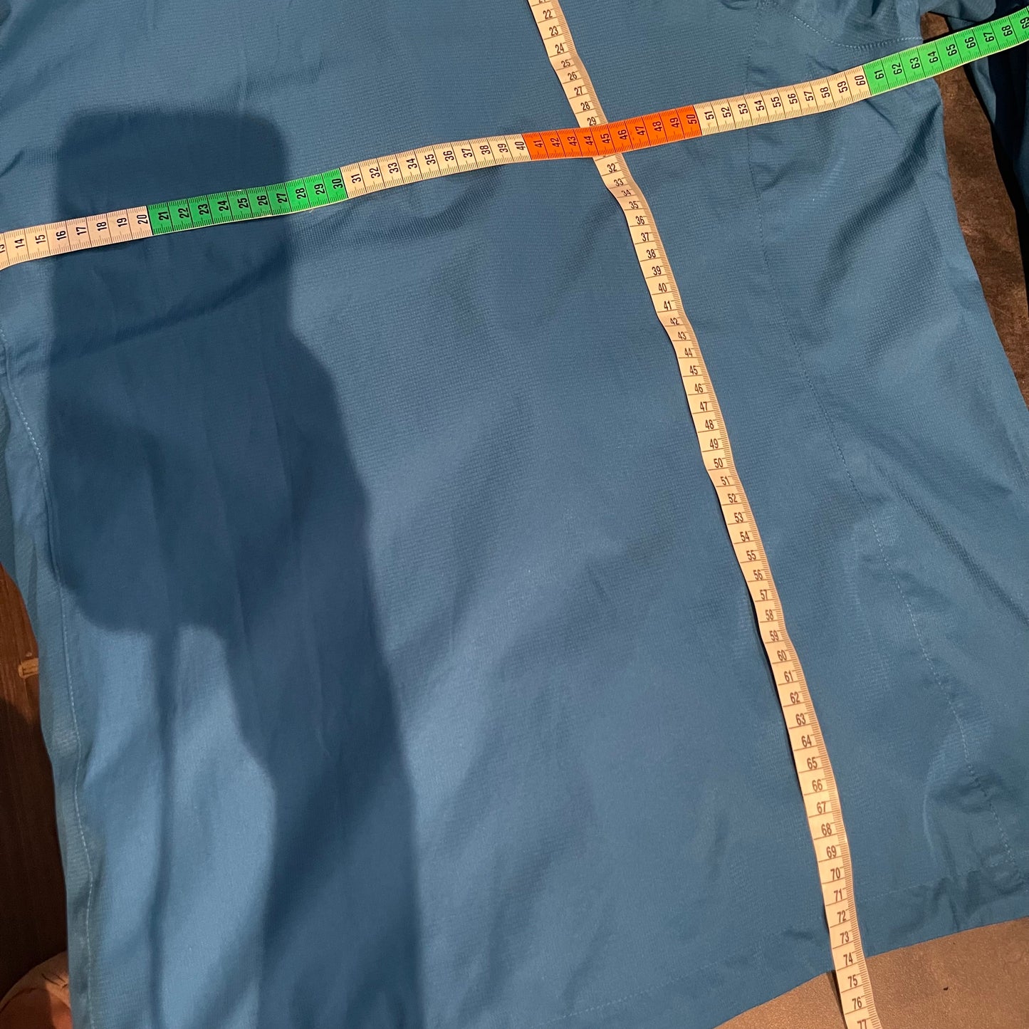 Regen Jacke von Vaude (XXL Damen) türkis blau