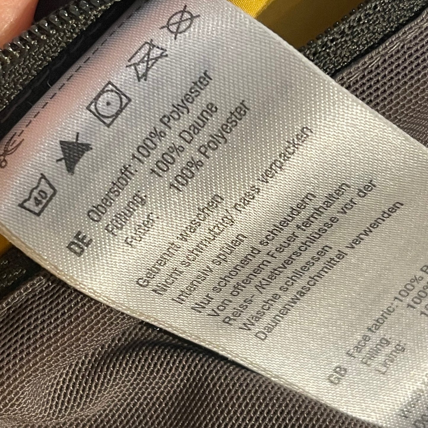 Daunen Mantel von Mammut (M Damen) Parka olivengrün