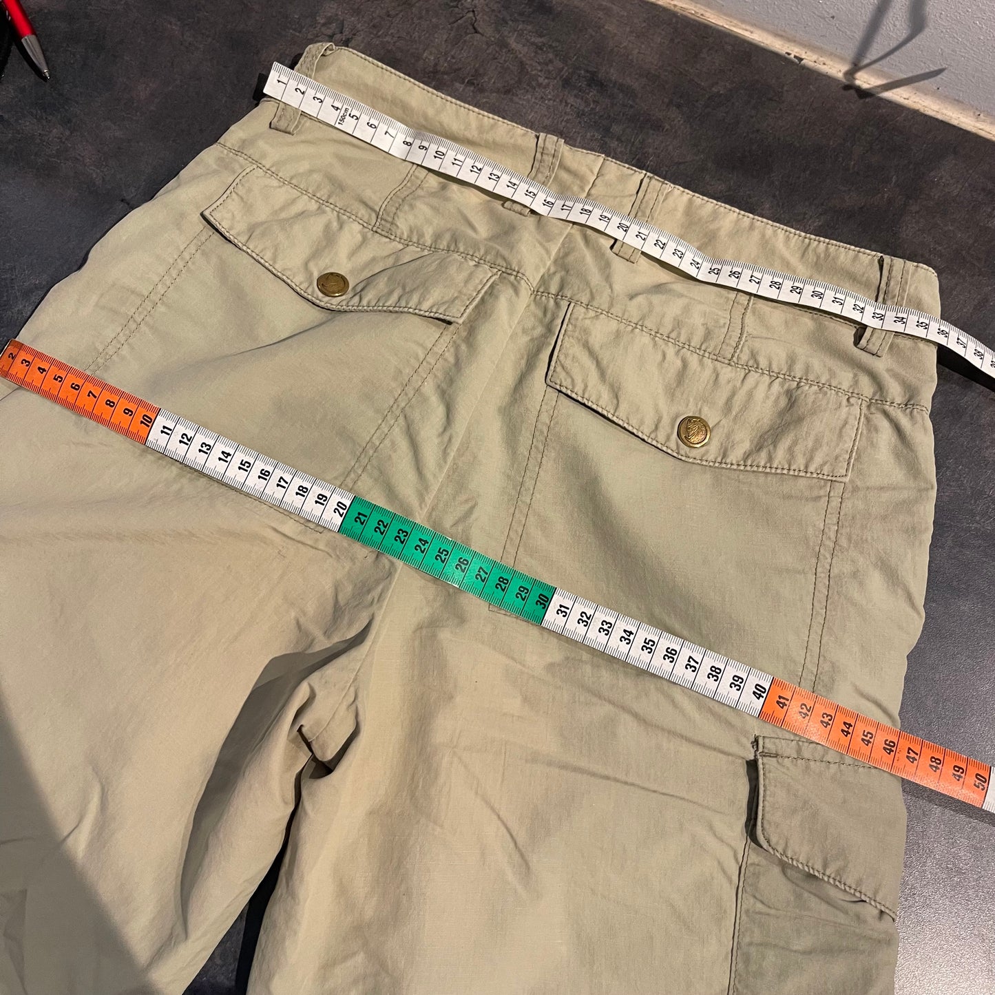 Kurze Trekking Hose von Fjällräven (XS Damen) Shorts beige