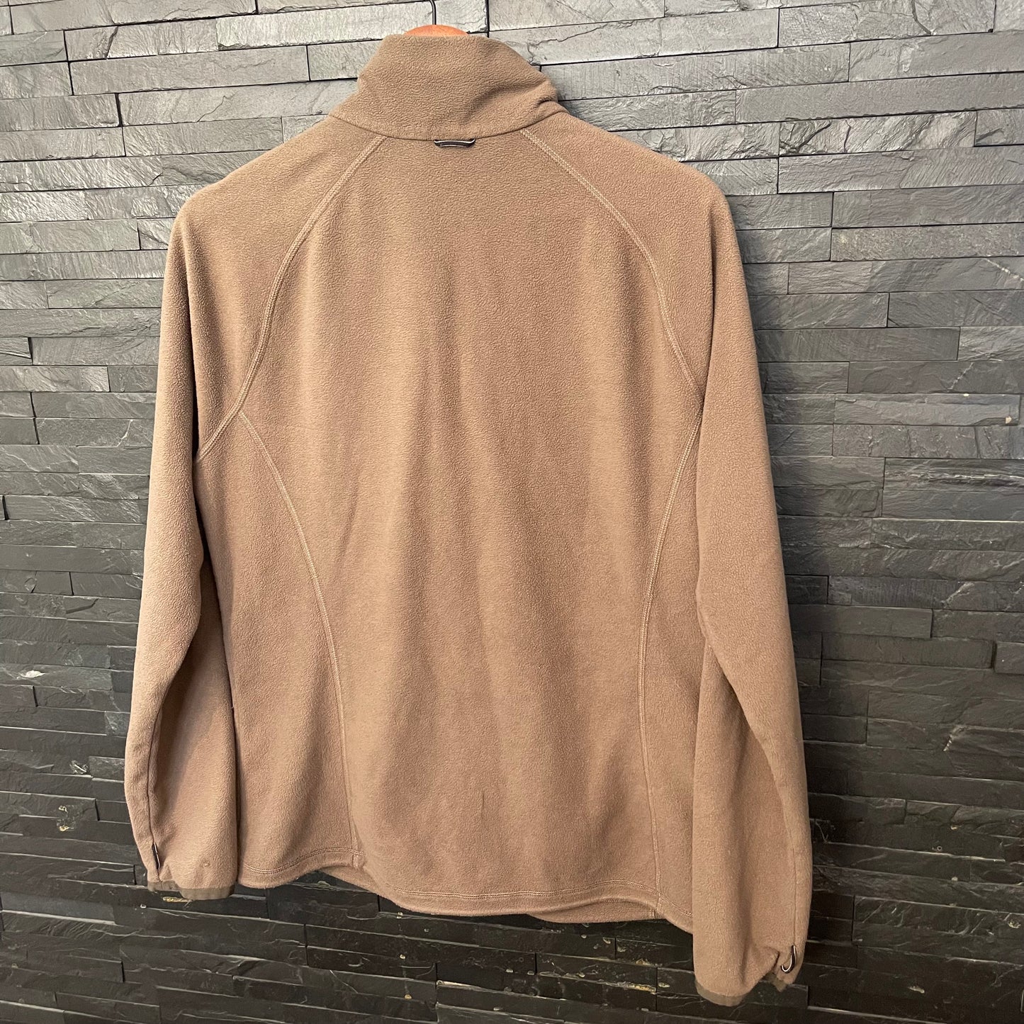 Vaude Zipper Jacke ( Damen XL /Herren M-L) Fleece braun