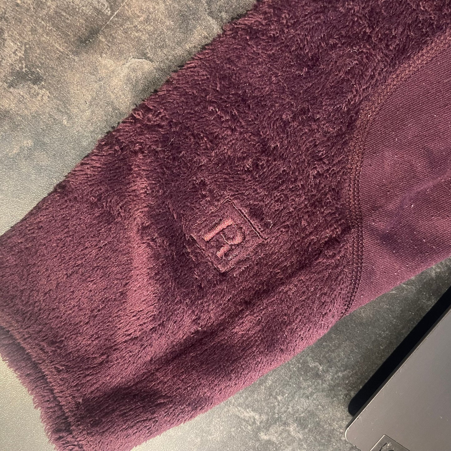 Patagonia R1 Fleece Jacke (M Damen) Pile /Teddy Aubergine lila