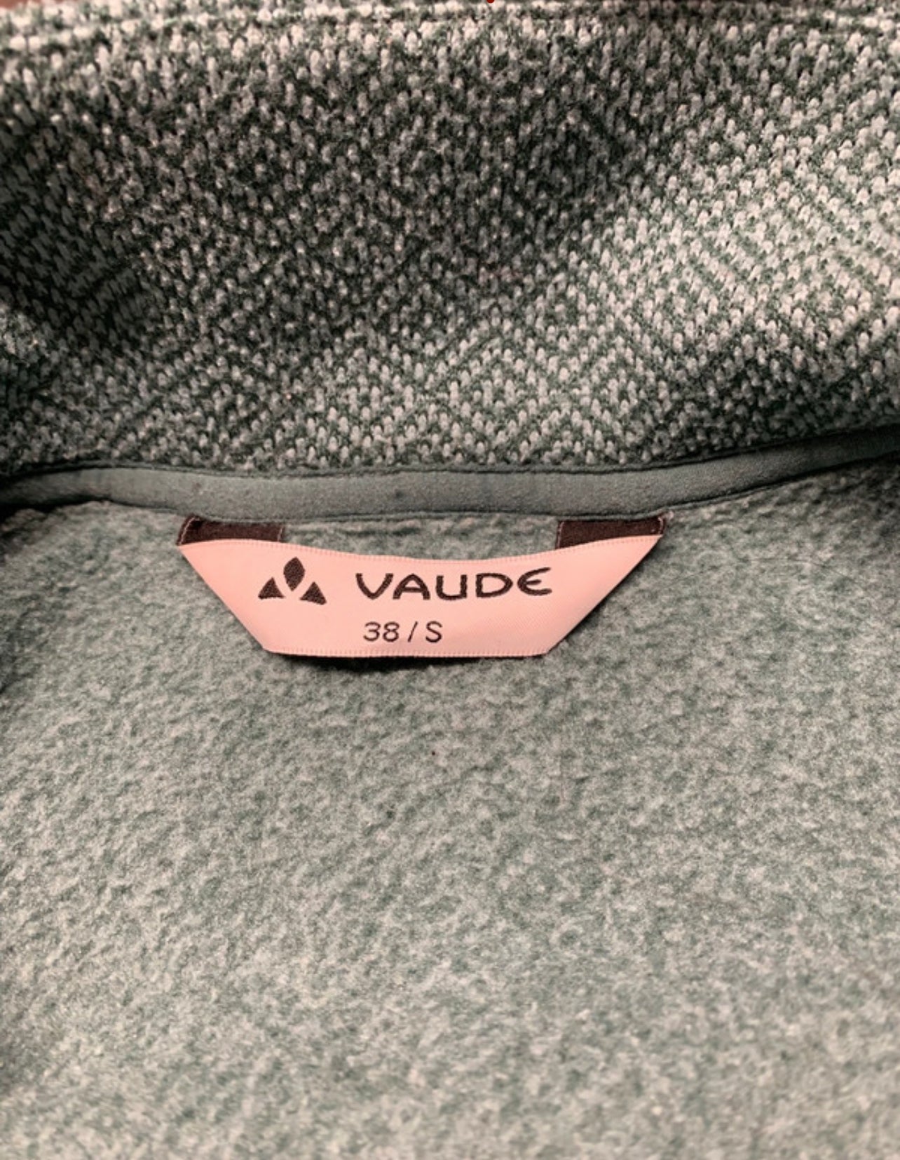 Fleece Jacke von Vaude (S/M Damen) Full Zip Shirt türkis