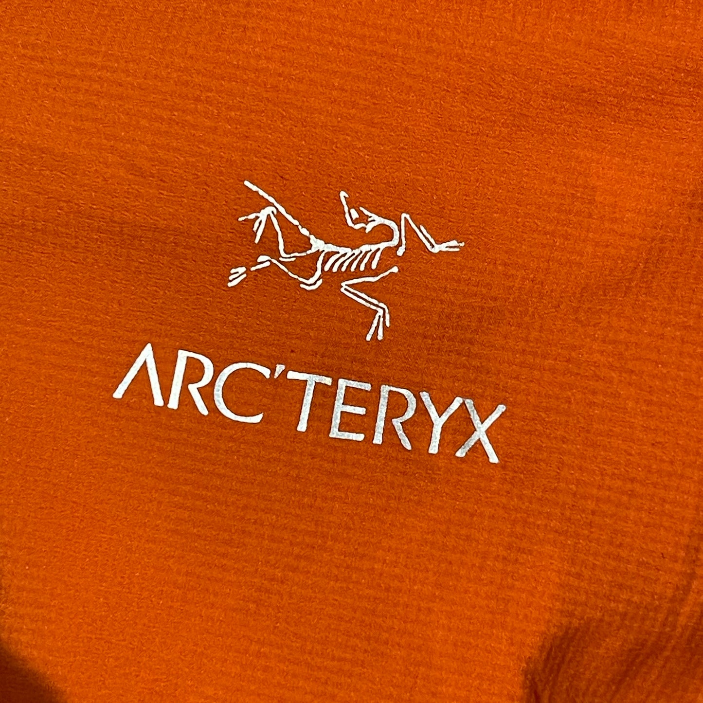 Jacke von Arcteryx (S Herren) Windstopper mit Kapuze orange