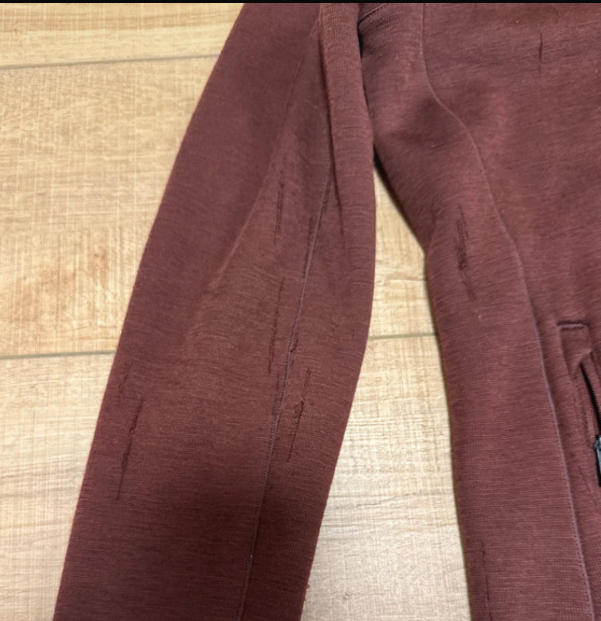 Kapuzen Jacke von Icebreaker (S Damen) Merino 360 rot-braun