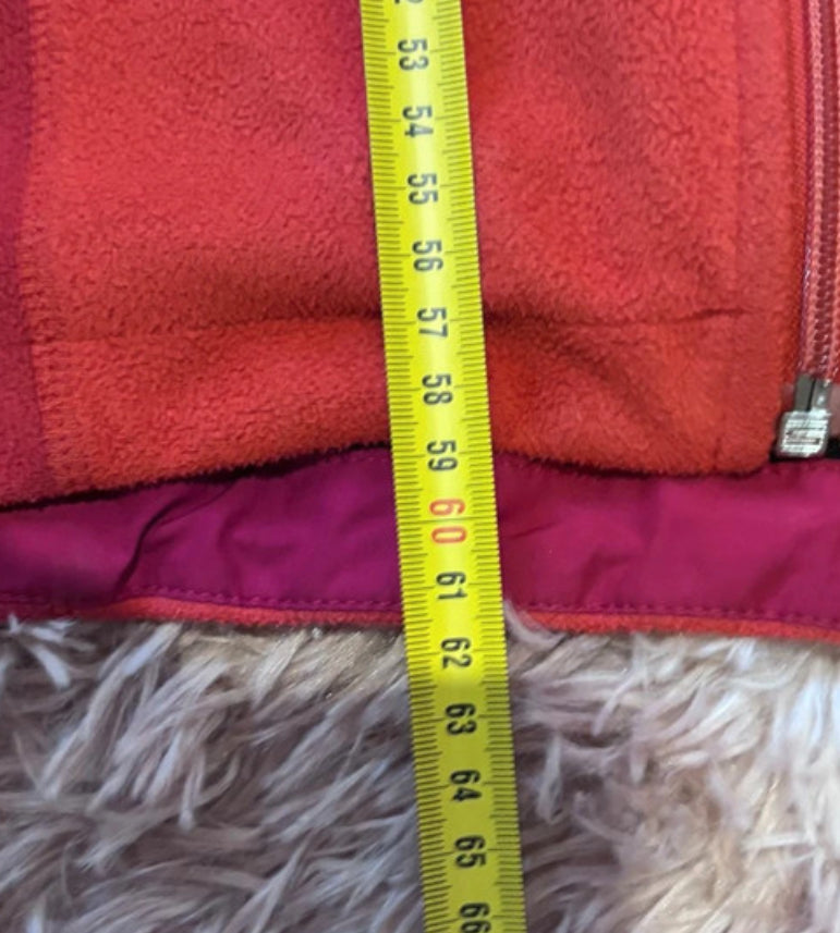 Windproof Jacke von Vaude (L Damen) Softshell Fleece rot orange