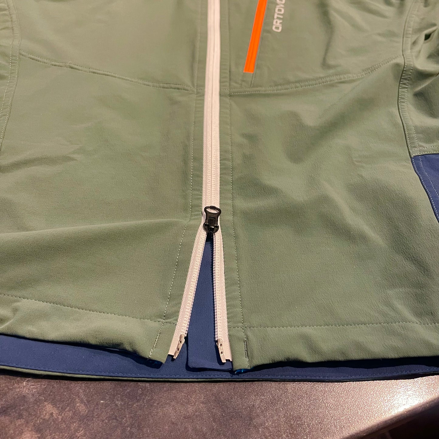 Weste von Ortovox Merino Inside (M Herren) Softshell grün