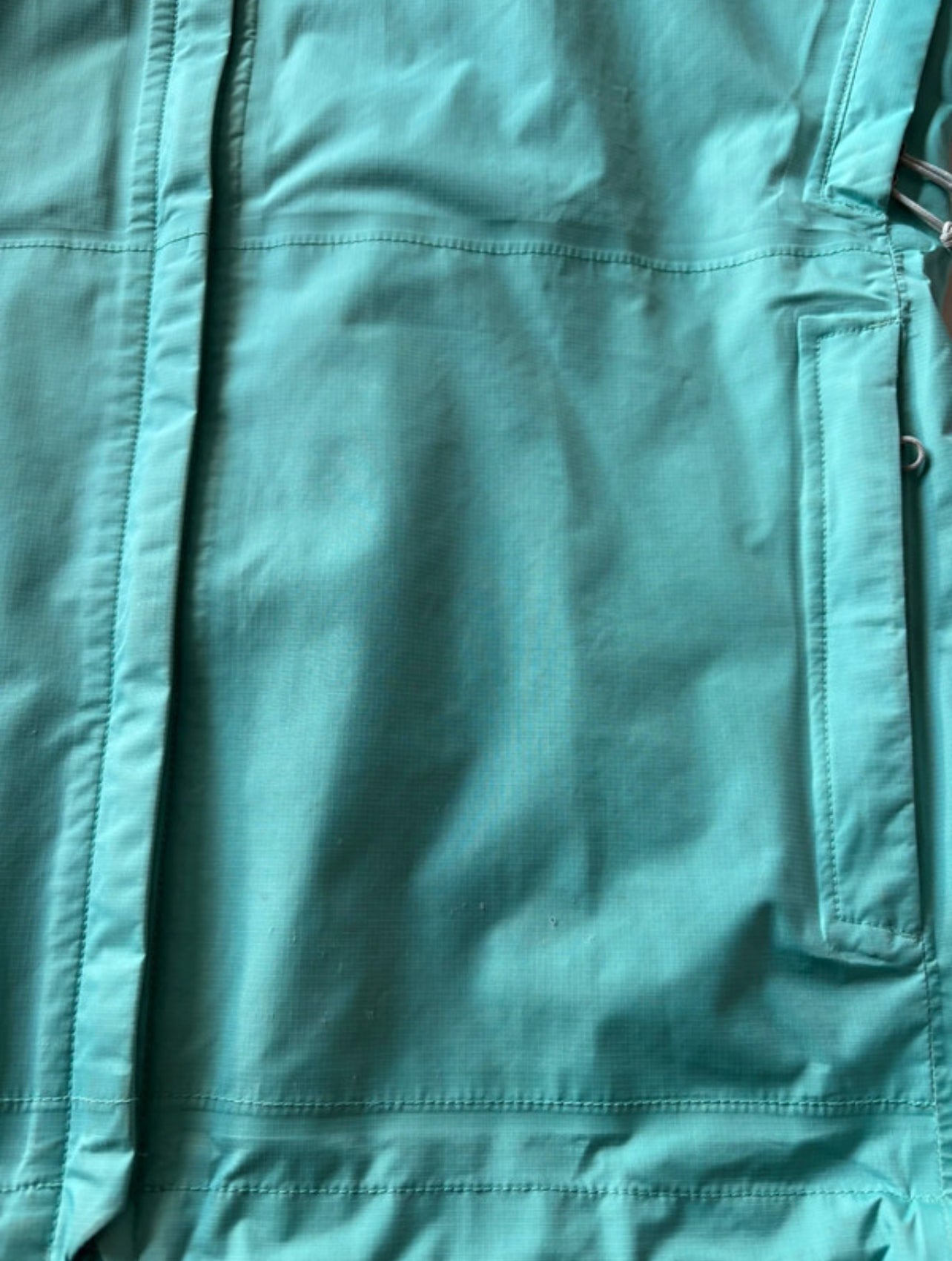 Hardshell Jacke von Patagonia (S Damen) Regenjacke türkis-blau