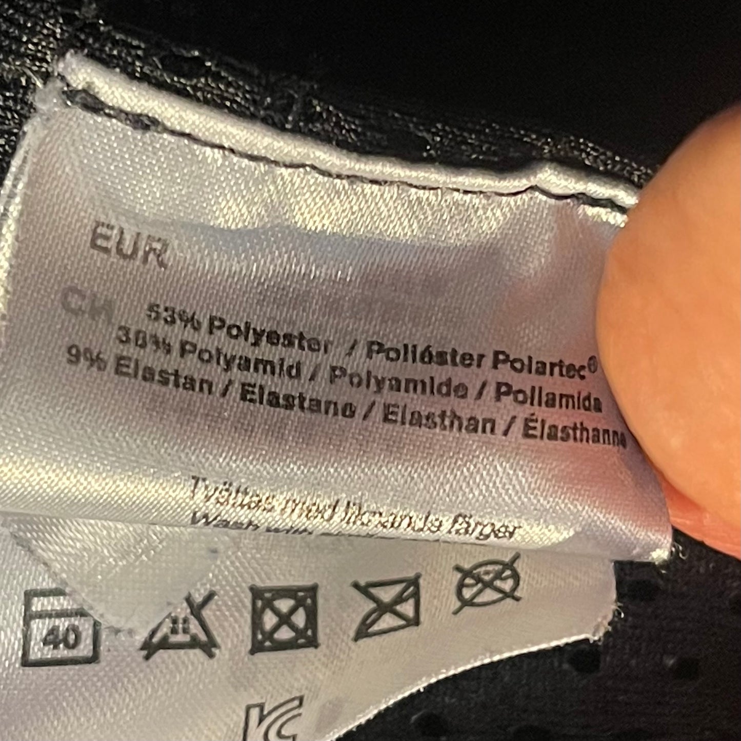 Fleece Jacke von Haglöfs (M Herren) Polartec schwarz