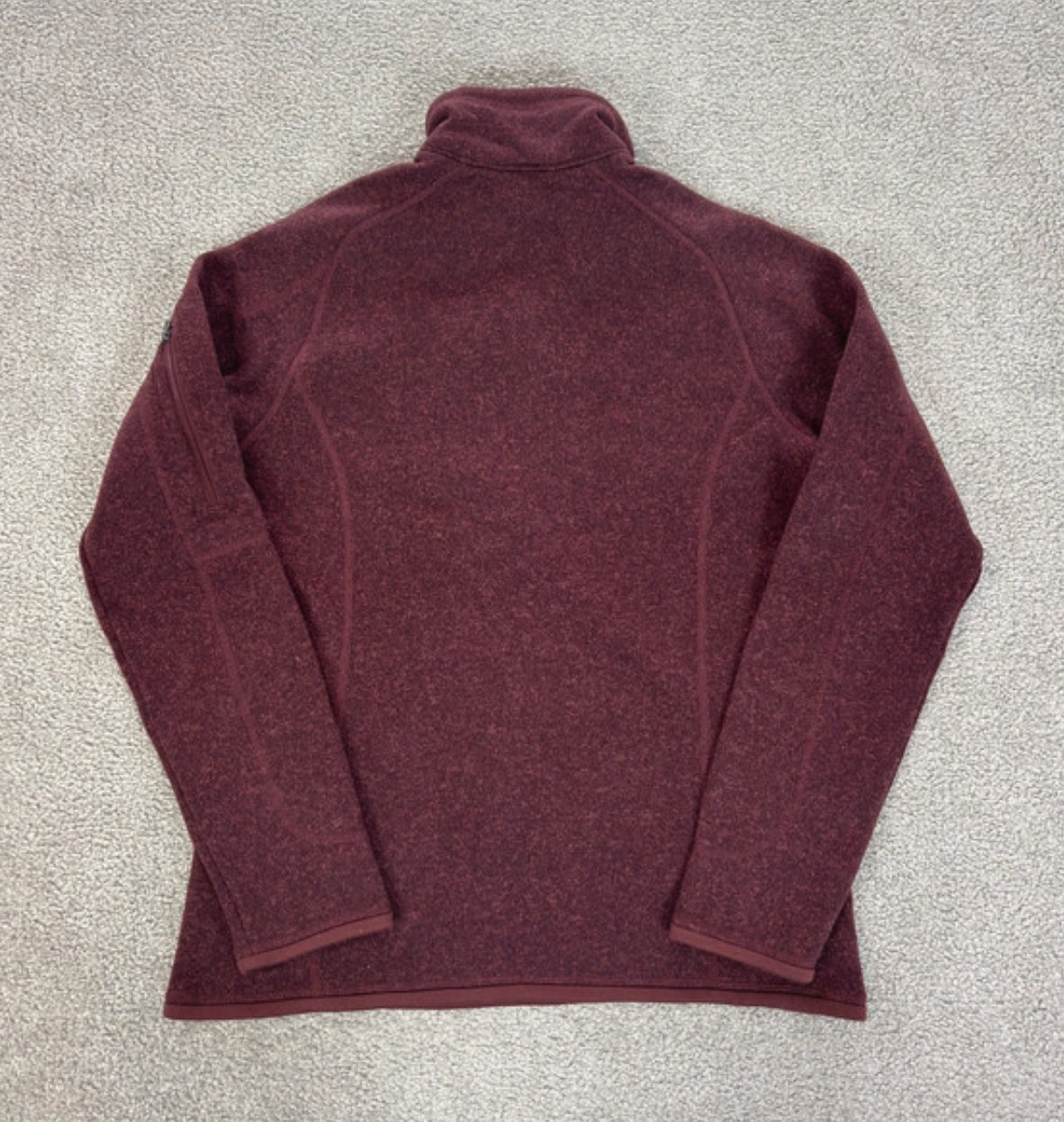 Patagonia Fleece Pullover (M Damen) Better Sweater bordeuax