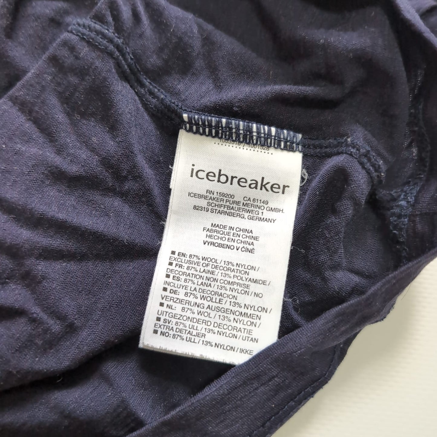 Merino T-Shirt von Icebreaker (S Herren) dunkelblau