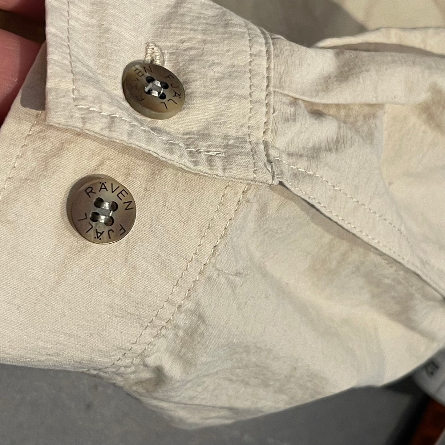 Outdoor Hemd von Fjällräven (M Damen) creme / natur