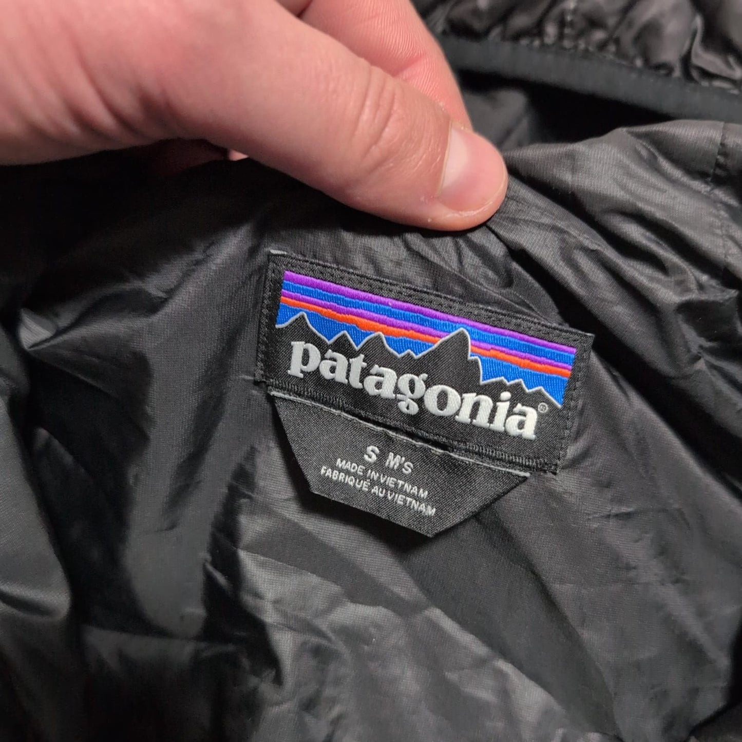 Leichte Isolations Jacke Patagonia Nano Puff (S Herren) schwarz