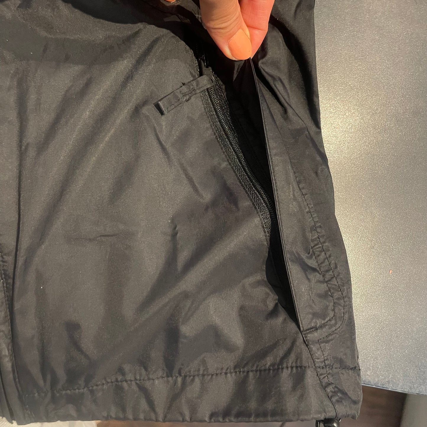 Regen Jacke von Salewa (XS/S Damen) wasser-, winddicht schwarz