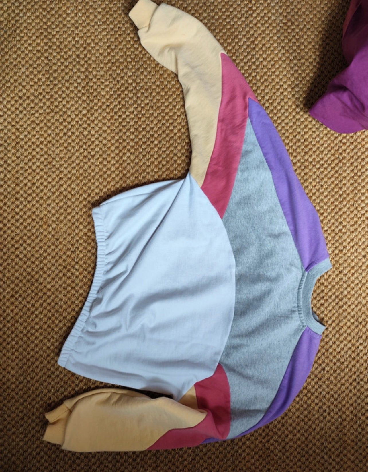 Pullover von Kaotiko in Größe S weiß bunt