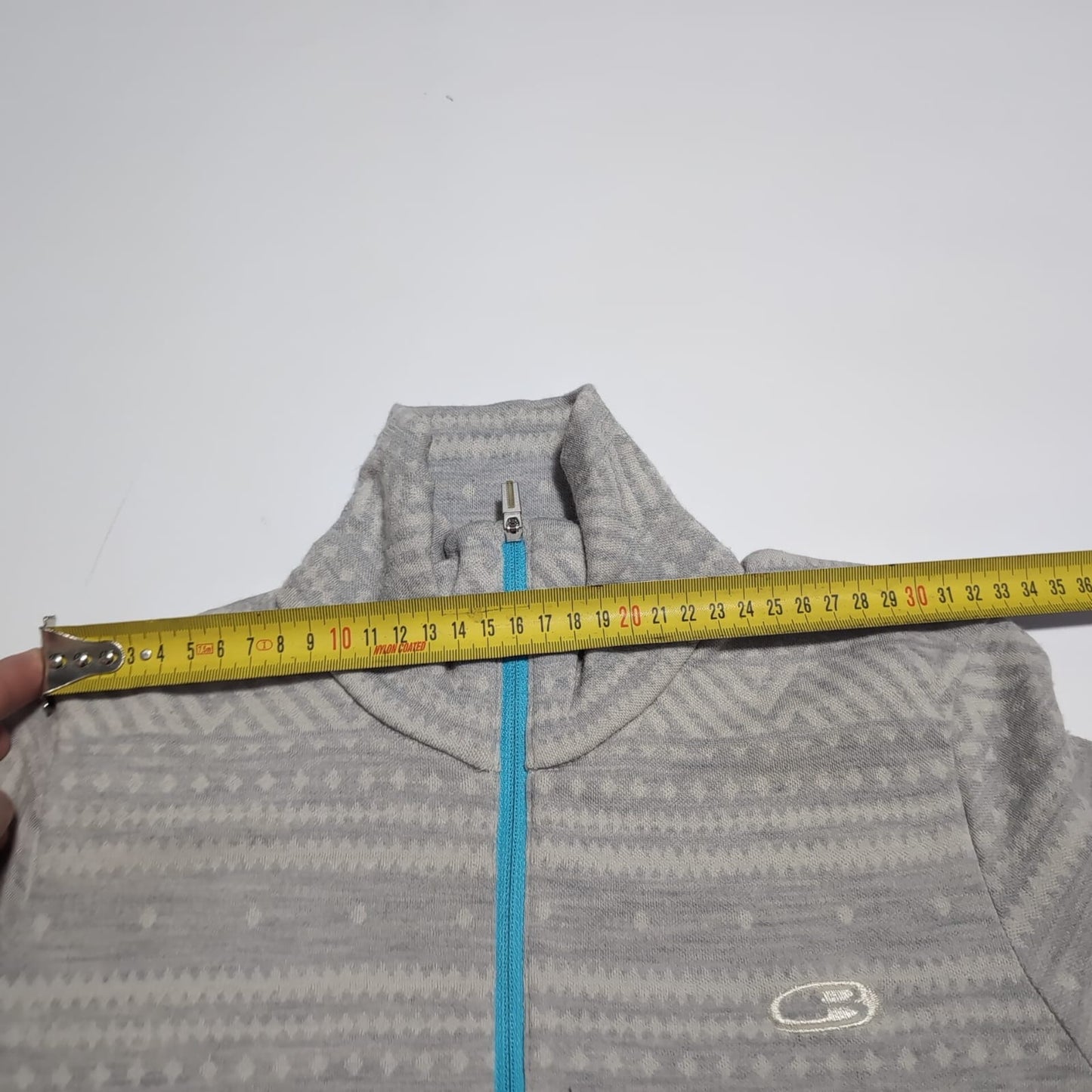 Longsleeve von Icebreaker (M Damen) Merino 260 grau gemustert