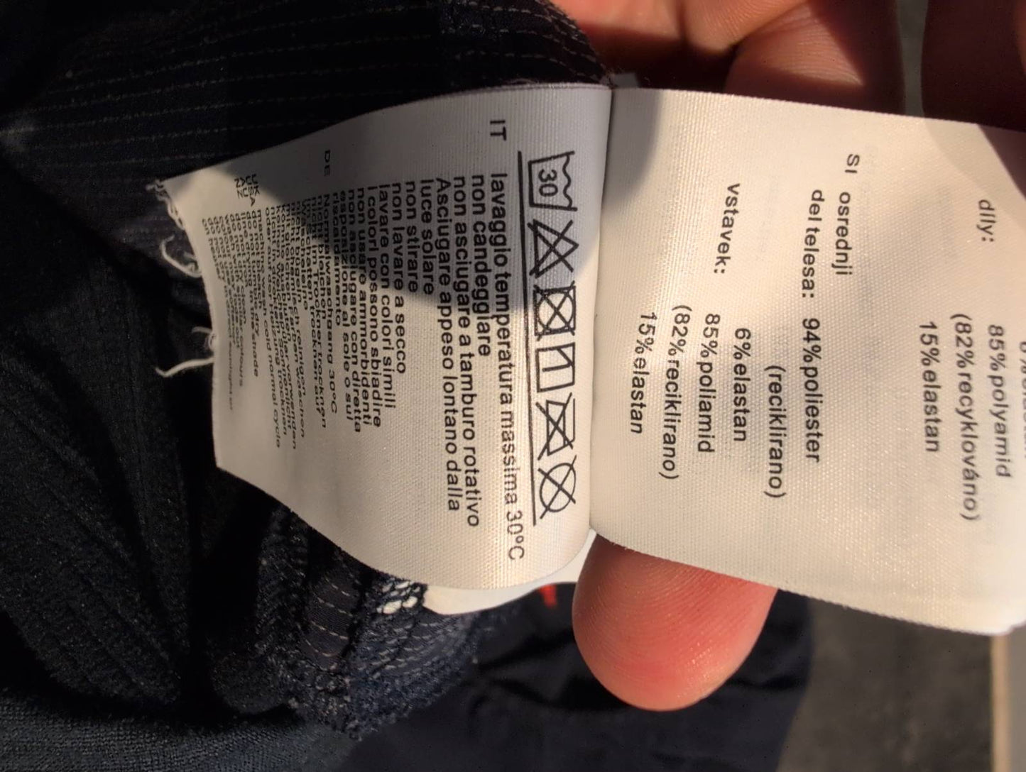 Leichte Jacke von Salewa (M Damen) Kapuzenjacke marineblau
