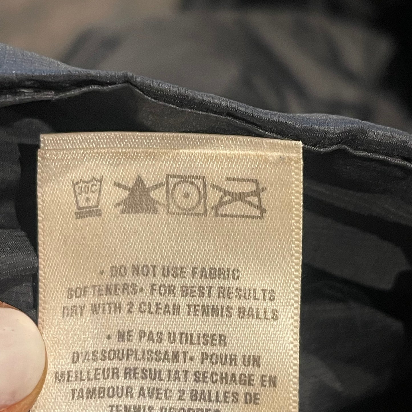 Patagonia leichte Daunen Jacke (Herren L) schwarz