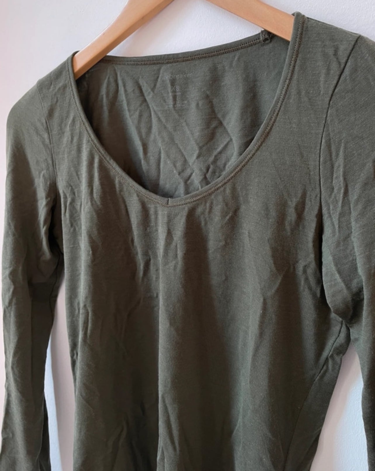 Longsleeve Icebreaker Merino (XS bis S Damen) khaki