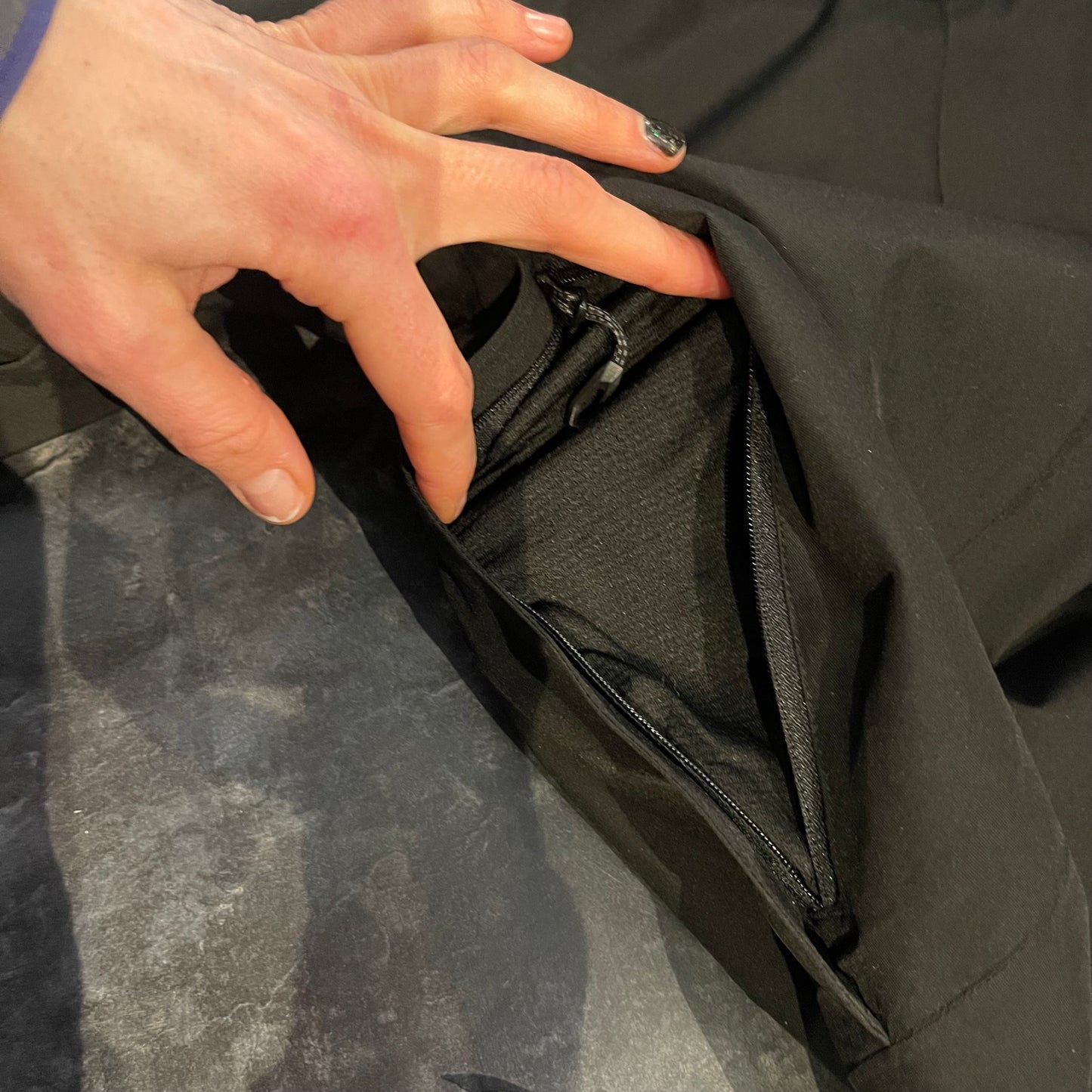 Ski Hose von Mammut Schoeller (S Damen) schwarz