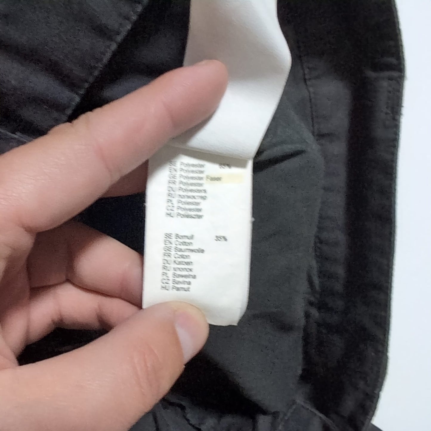 Wander- Hose Fjällräven Barents Pro (M /38 ) schwarz-dunkelgrau