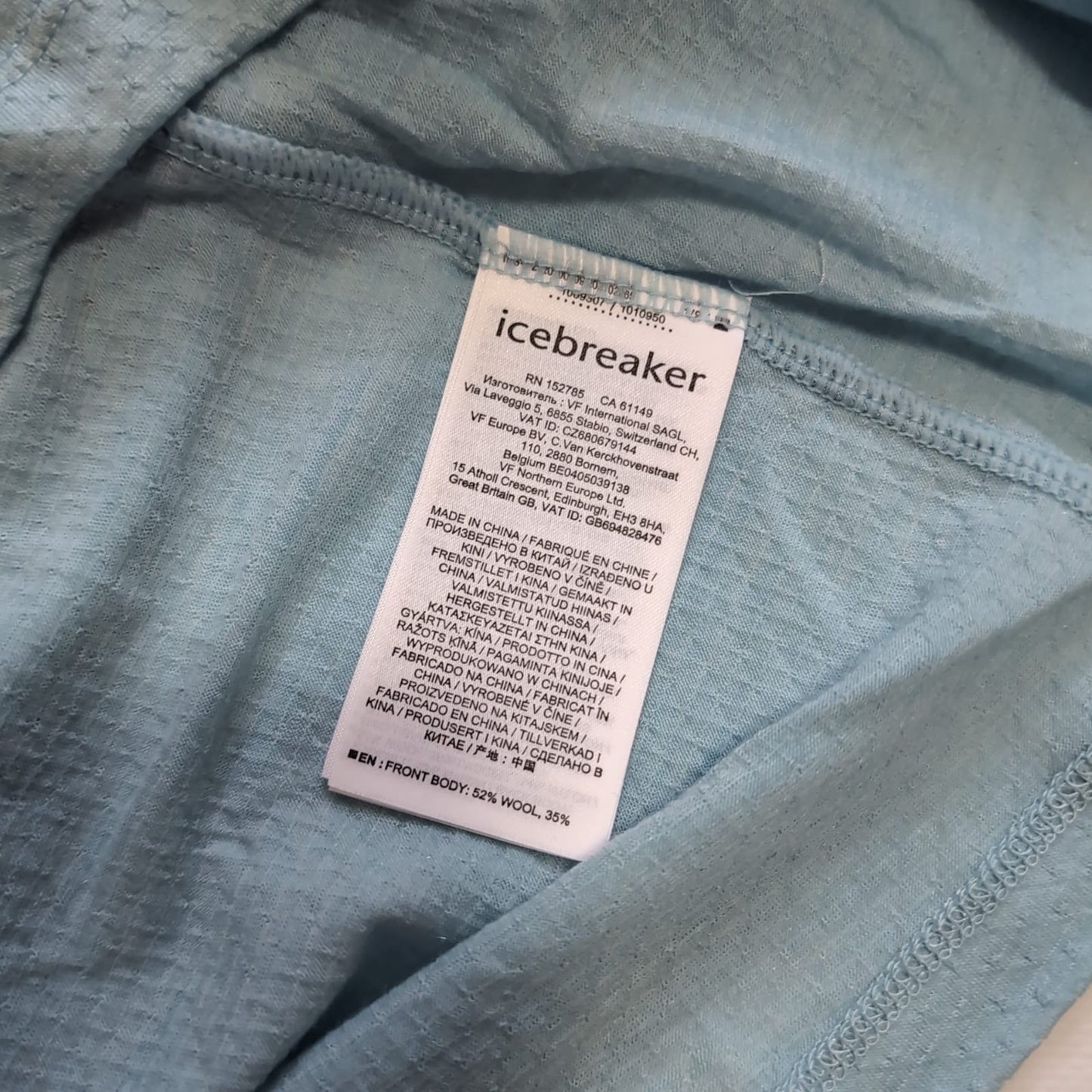 T-Shirt von Icebreaker Merino cool lite (M Herren) blau