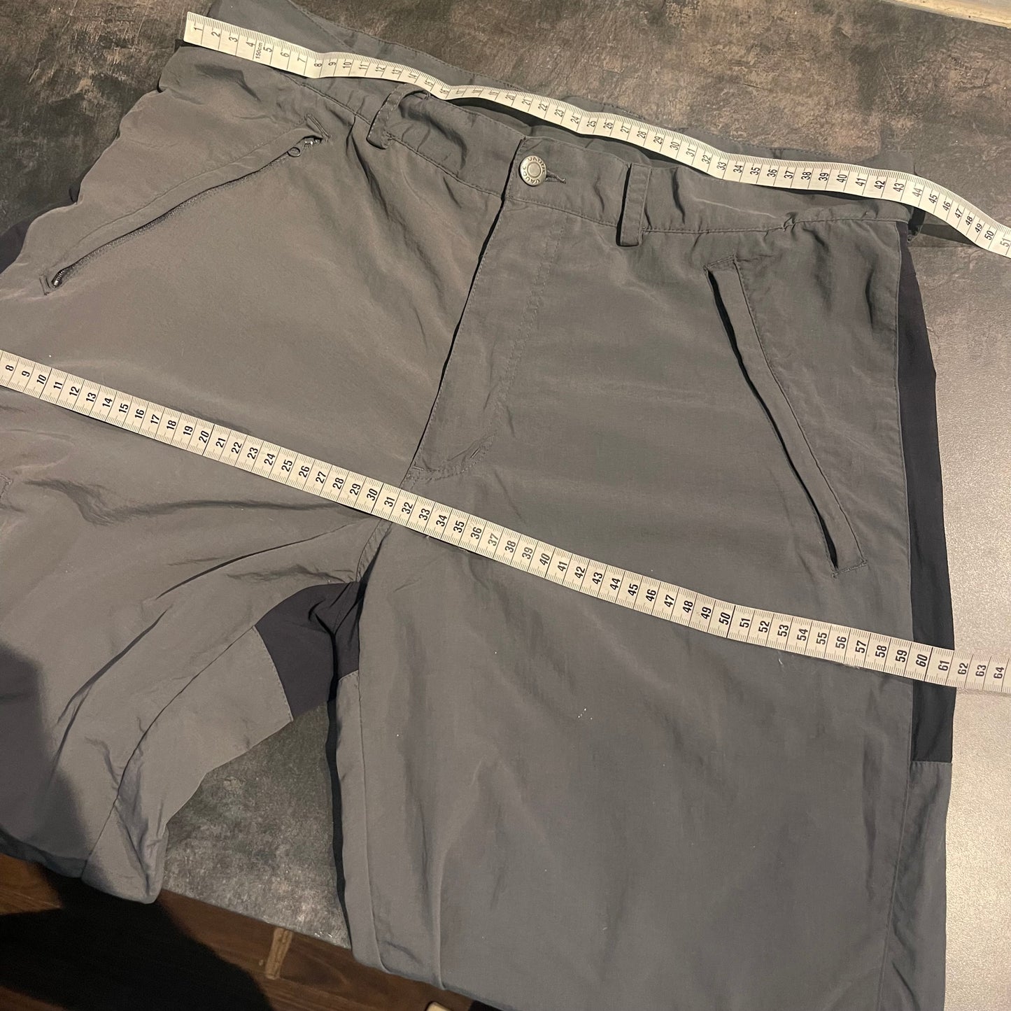Hose von Vaude (Herren XL) Trekkinghose grau-schwarz