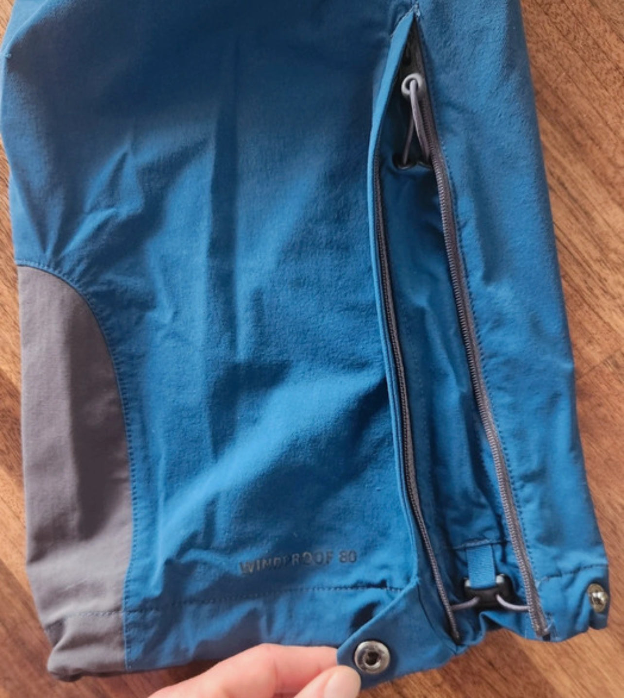 Touren Hose von Vaude (L Herren) Stretch Windproof 80 blau