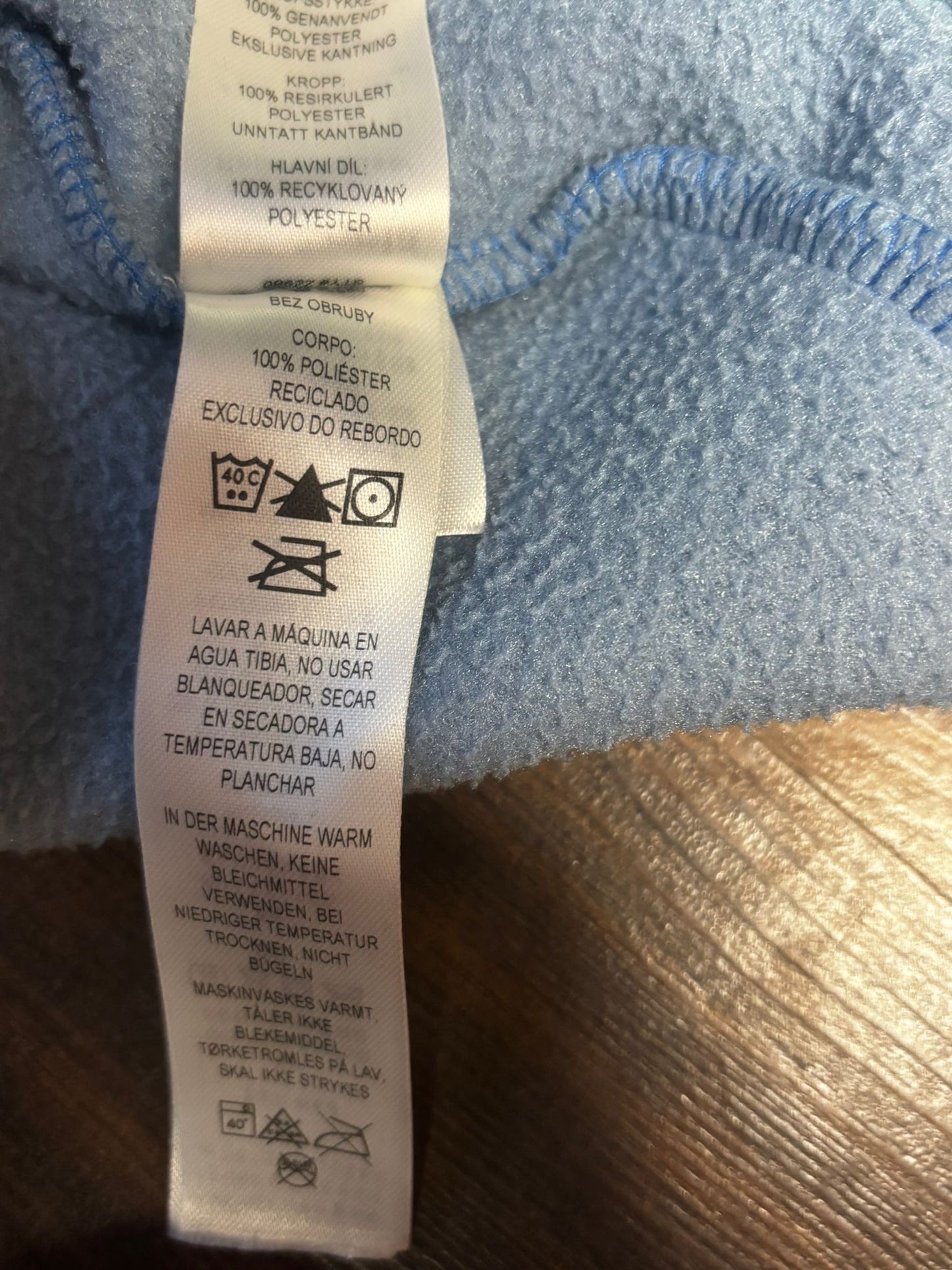 Zip Pullover Patagonia (S bis M Unisex) Synchilla blau