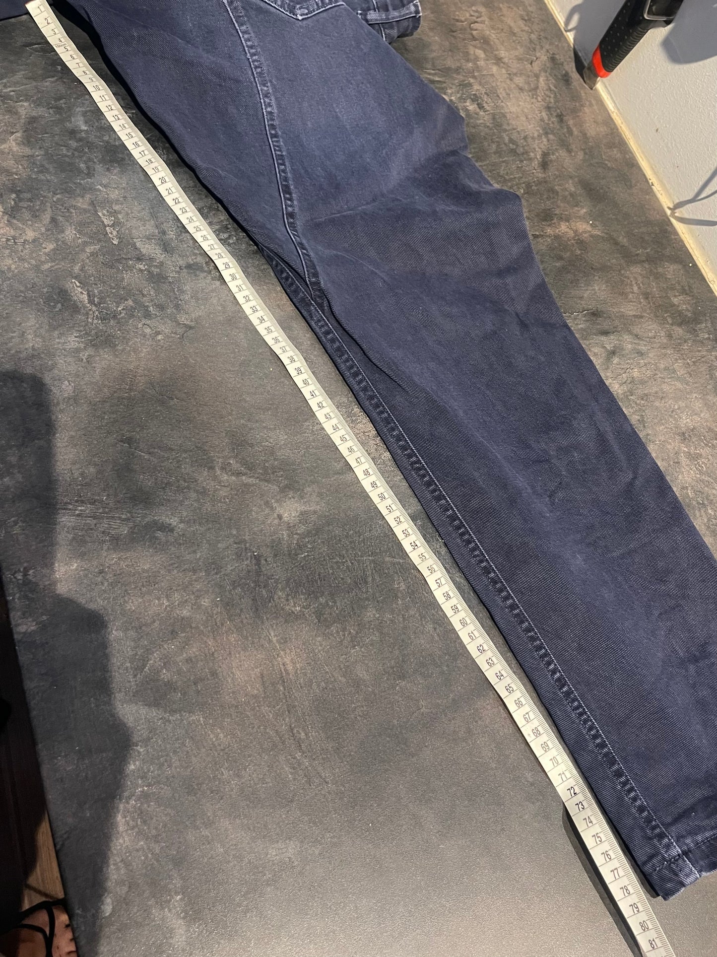 Outdoor Jeans Hose von Maloja (L Herren) pure Baumwolle blau