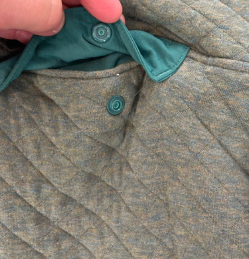 Patagonia Pullover (L Herren) Organic Cotton grün
