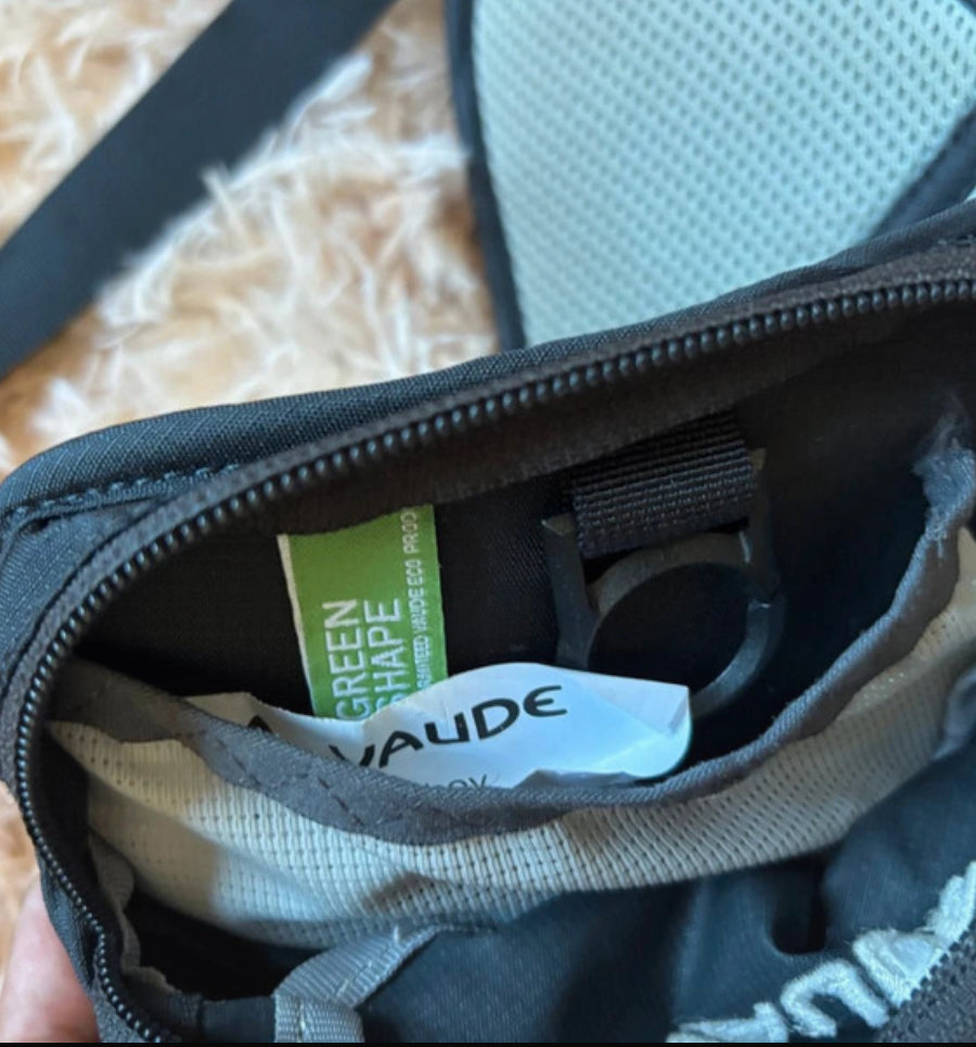 Lauftasche für Trinkflasche / waterboy von Vaude schwarz