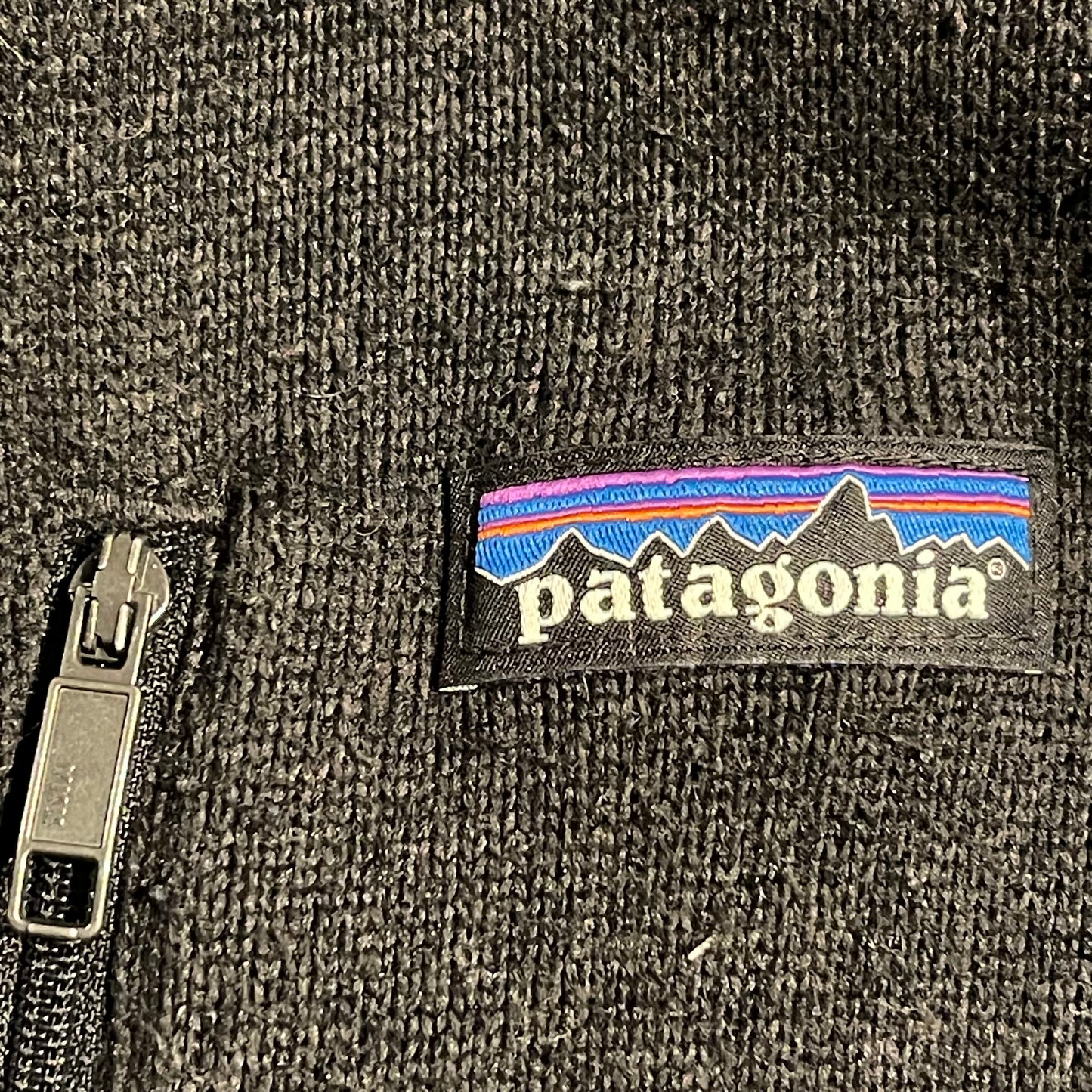 Zipper Fleece Jacke von Patagonia M (Herren) Better Sweater schwarz