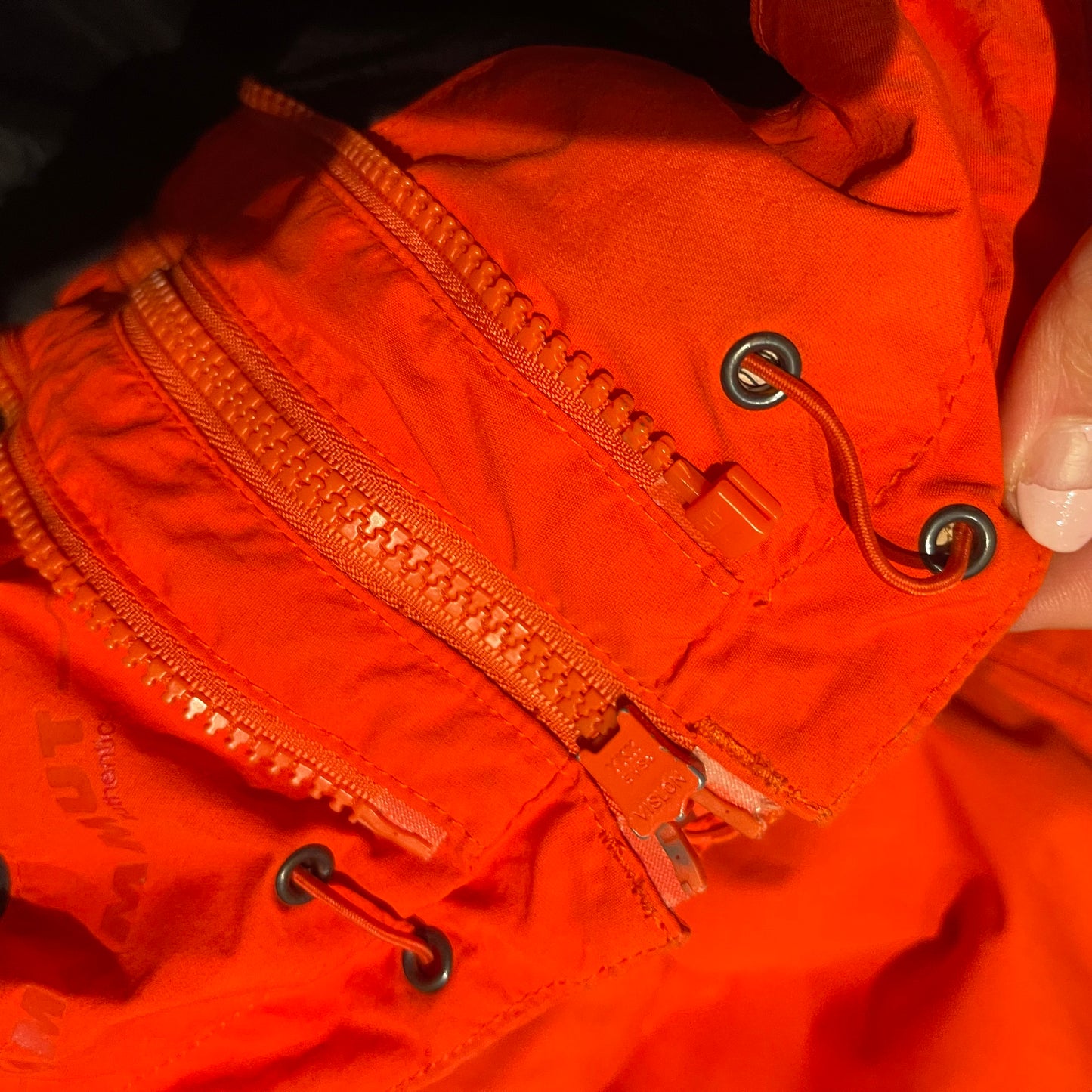 Regen Jacke von Mammut (L Herren) Hardshell 3-lagig rot