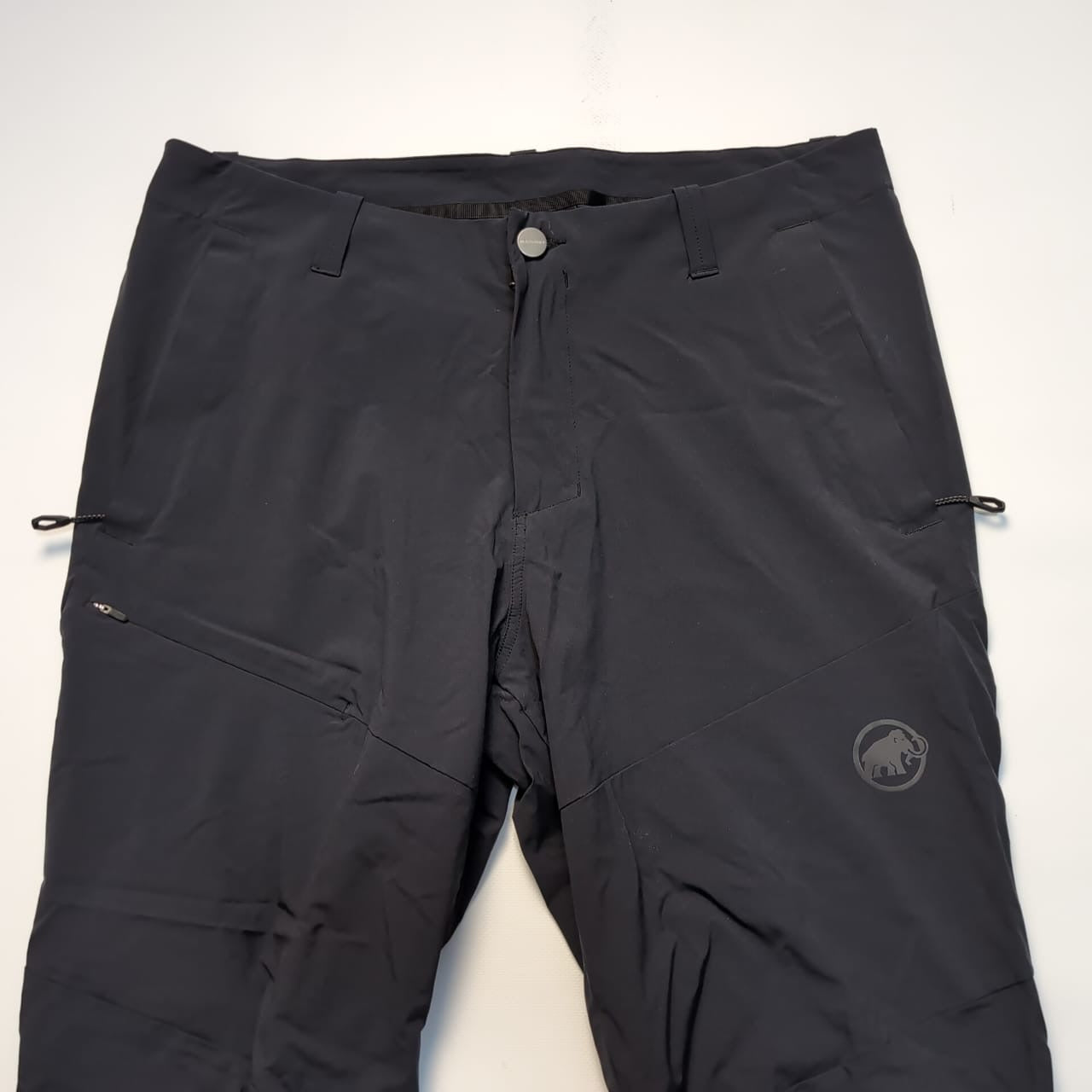 Leichte Trekking Hose von Mammut (M Herren) wasserabweisend Anthrazit