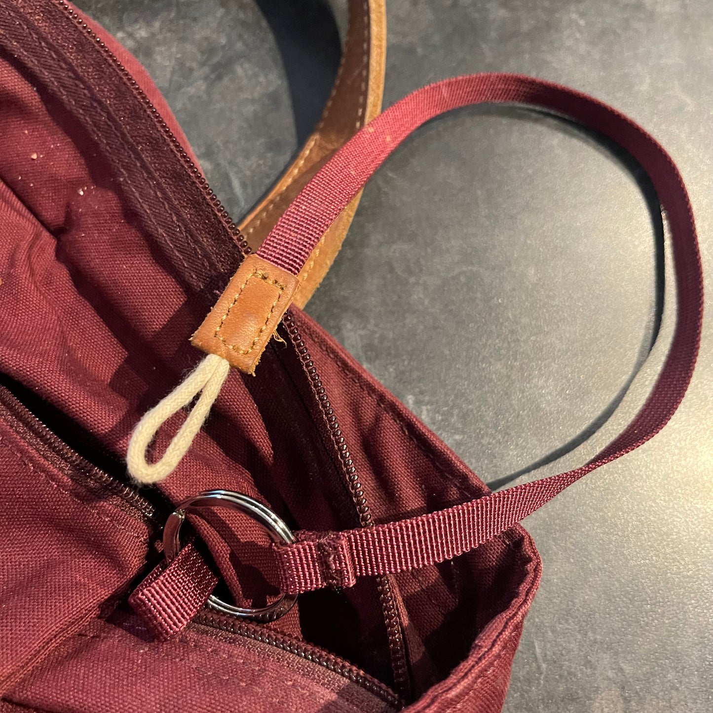 Tasche / Rucksack Fjällräven G-1000 Tote Bag No.1 bordeaux