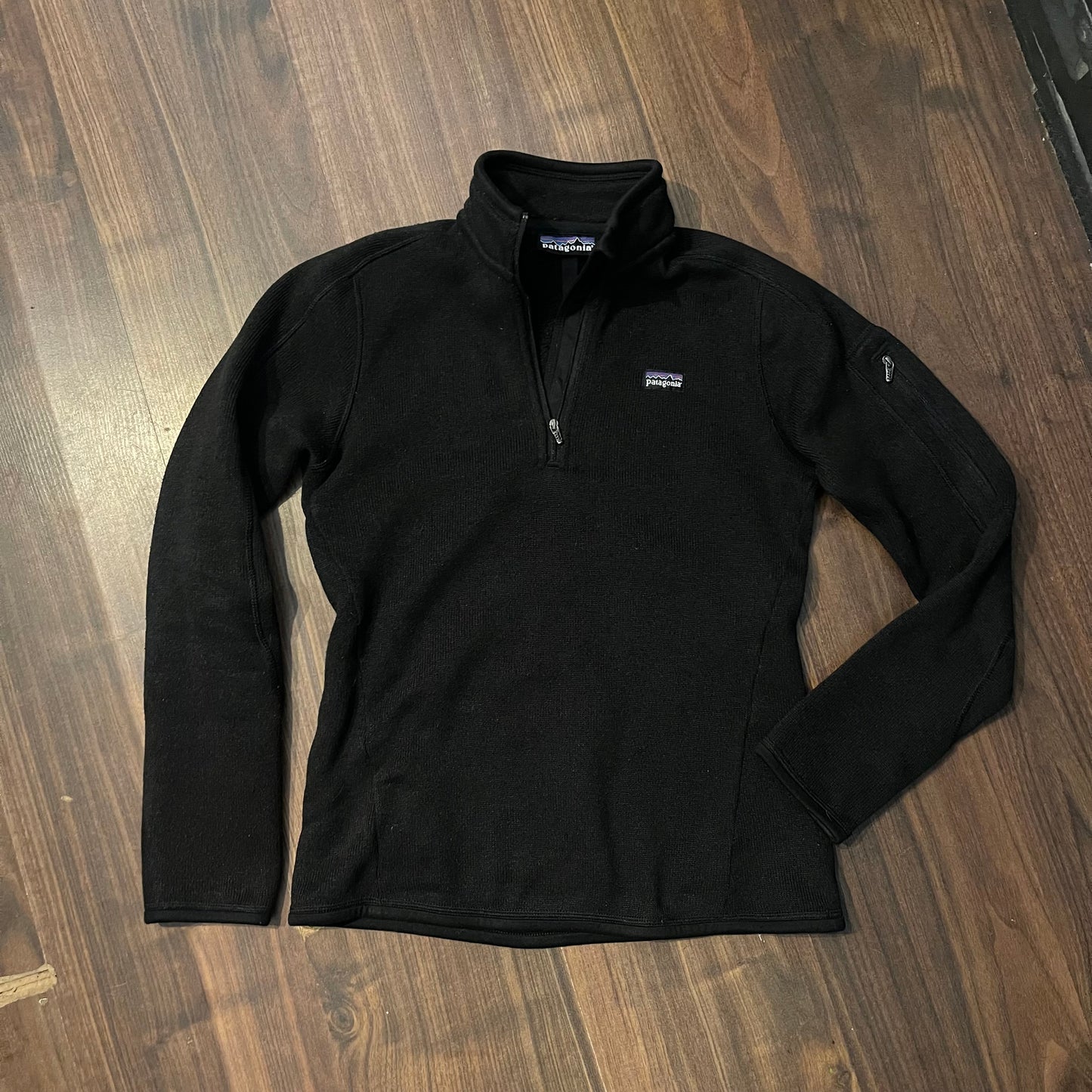 Patagonia Fleece Pullover (XS Damen) Better Sweater schwarz