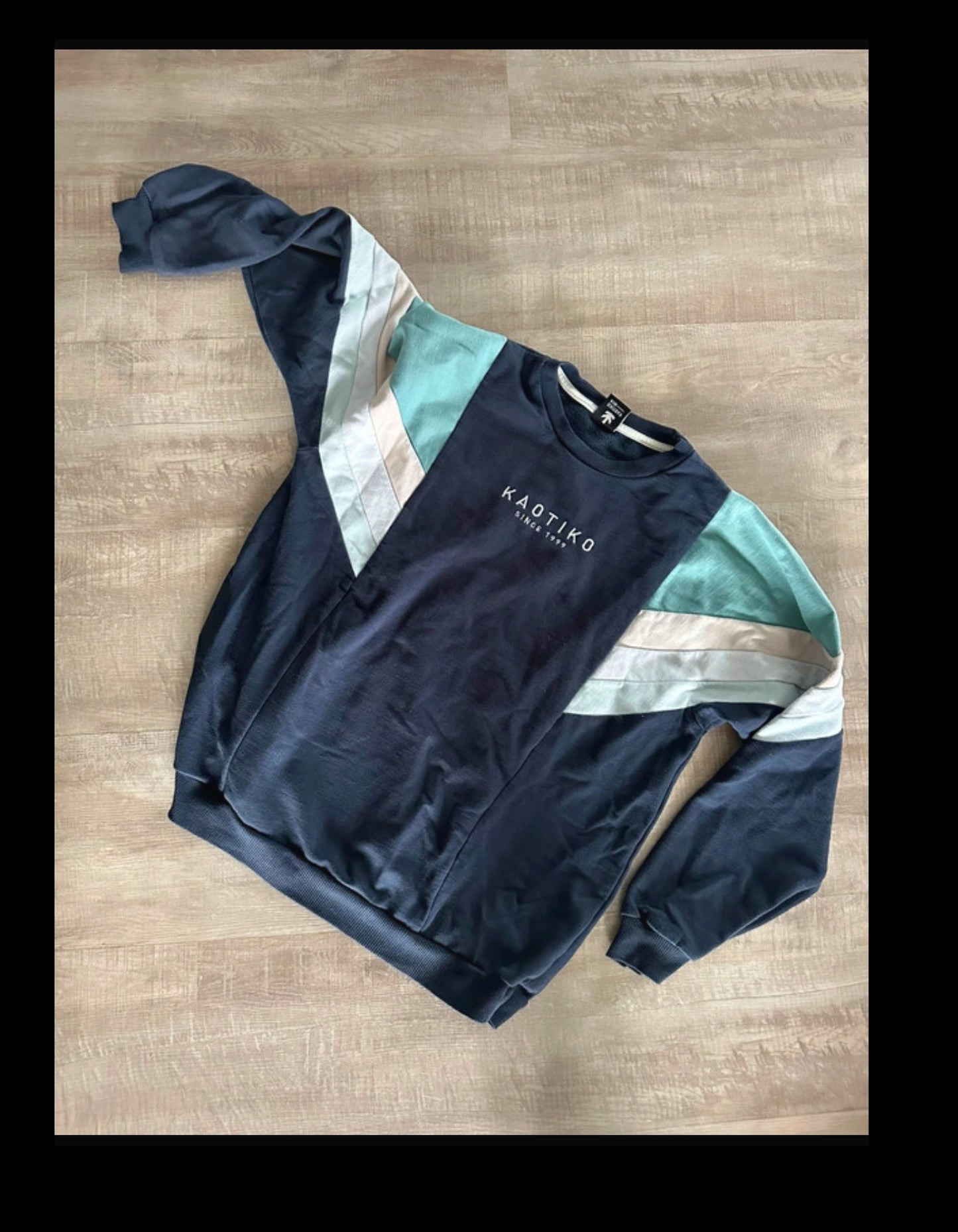Kaotiko Pullover XL / XXL dunkelblau (Unisex)