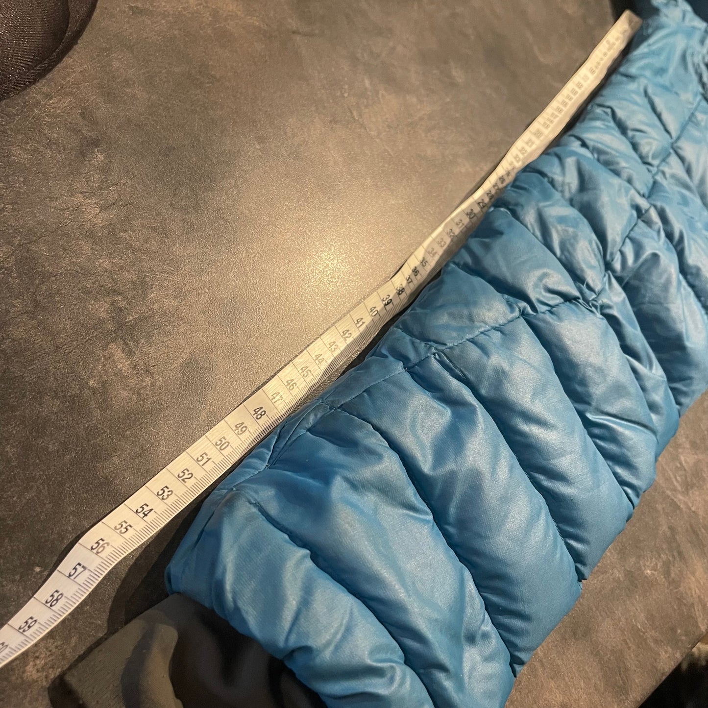 Lange Daunen Jacke von Mammut (S Damen) Parka petrolblau