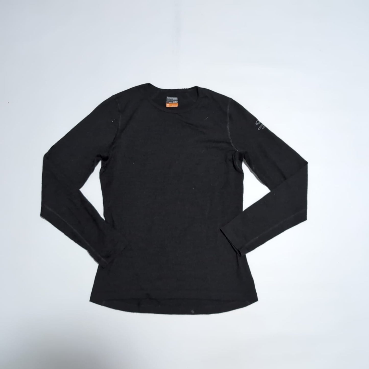Longsleeve von Icebreaker (M Damen) Merino 200 schwarz