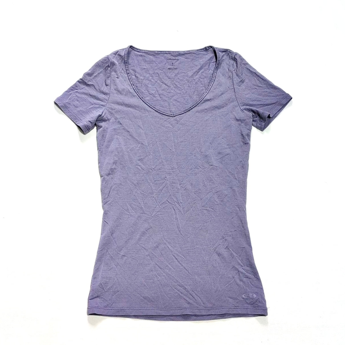 T-Shirt von Icebreaker Merino (S Damen) lila