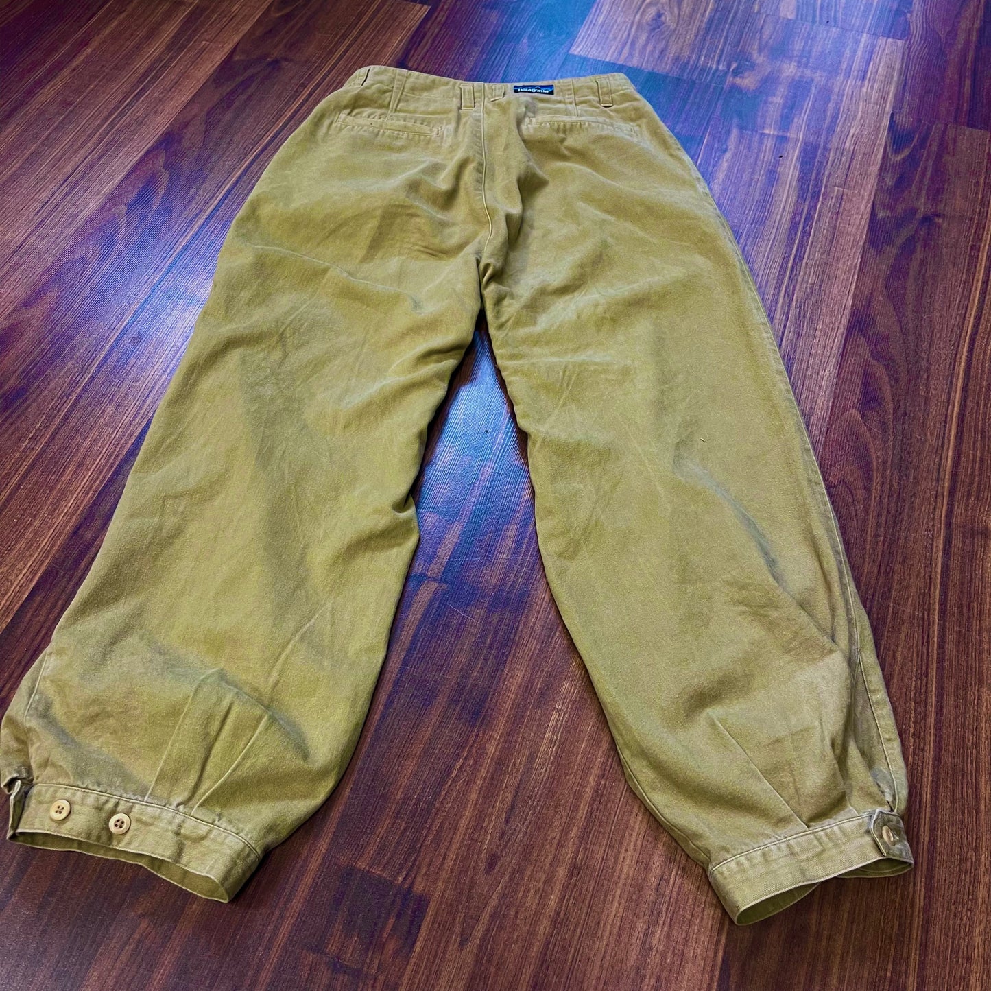 Hose aus Baumwolle von Patagonia (Damen S bis M) khaki -Senf