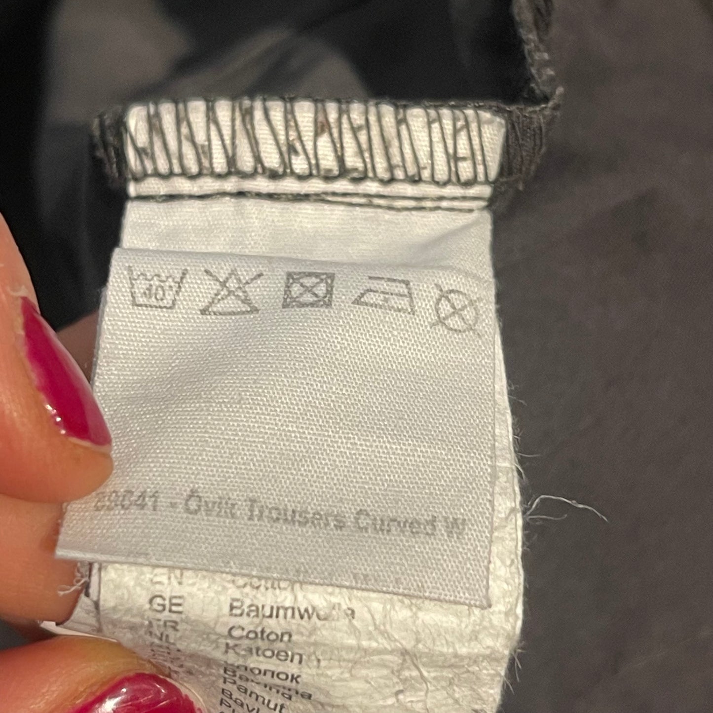 Wander Hose von Fjällräven (L -XL / 42) Damen dunkelgrau