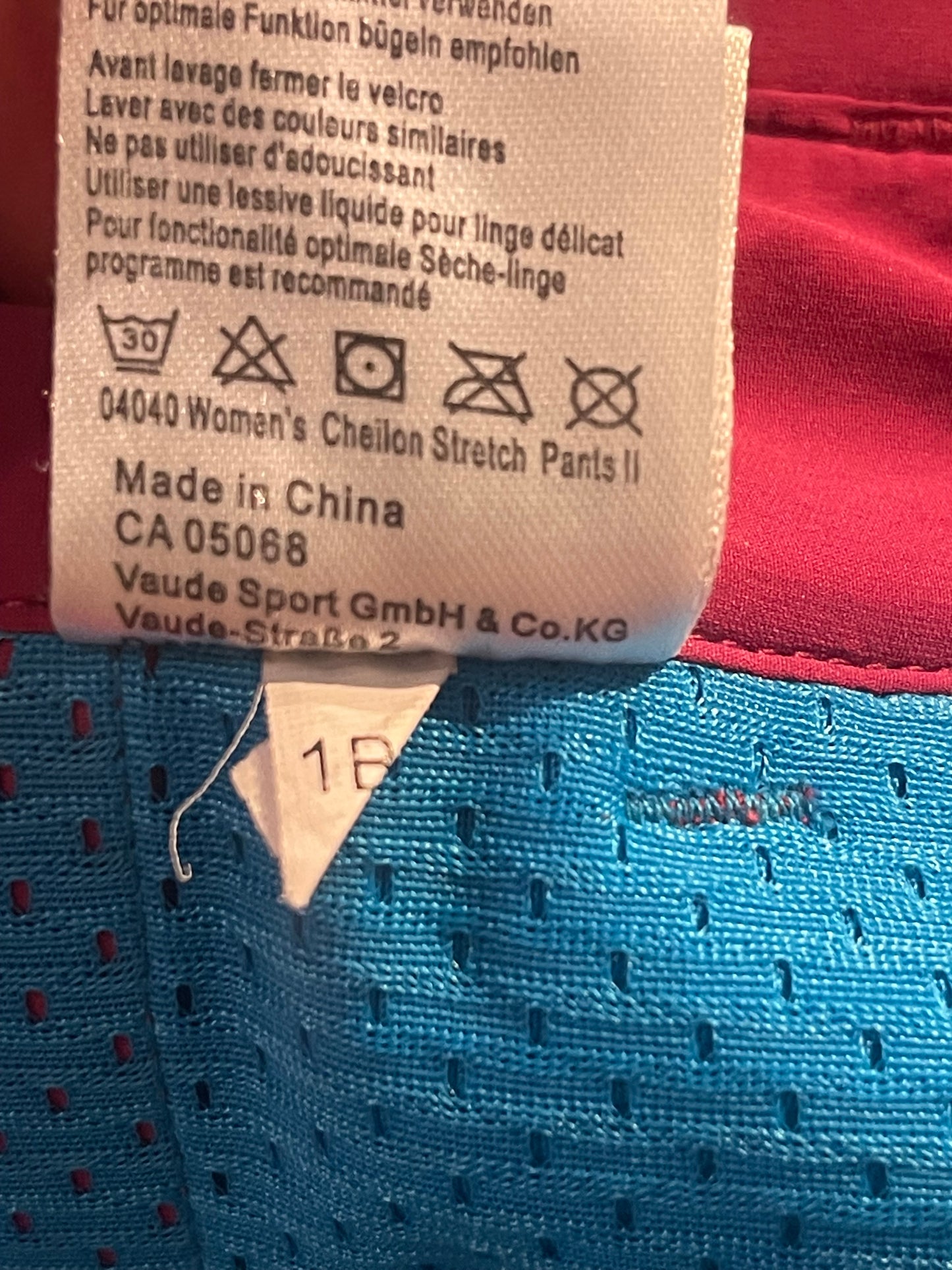 Skitouren Hose von Vaude (M/ L Damen) 3L Hardshell Magenta pink