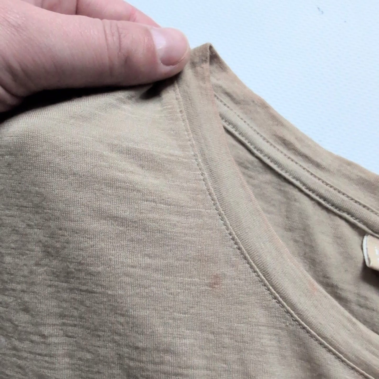 T-Shirt von Icebreaker Merino (L Herren) beige