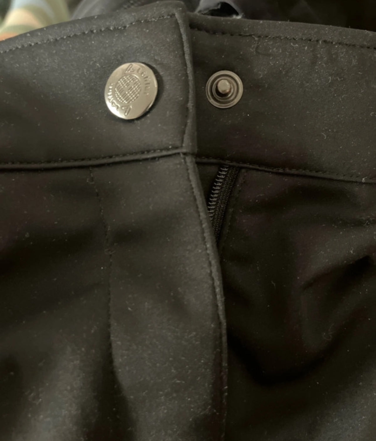 Elastische Funktions- Hose von Löffler (M Damen) Gore Windstopper schwarz